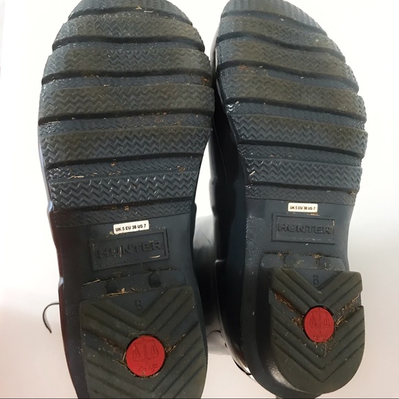 Hunter Refined High Gloss Waterproof Rain Boots - Picture 5 of 7